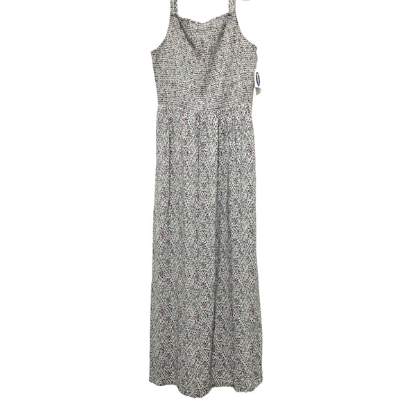 Old Navy Dresses & Skirts - Old Navy Maxi Dress Women’s Medium Multicolor Floral Print Long Sundress NWT